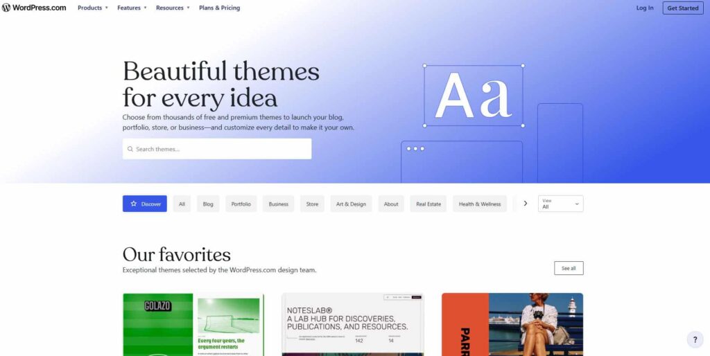 wordpress maler - themes